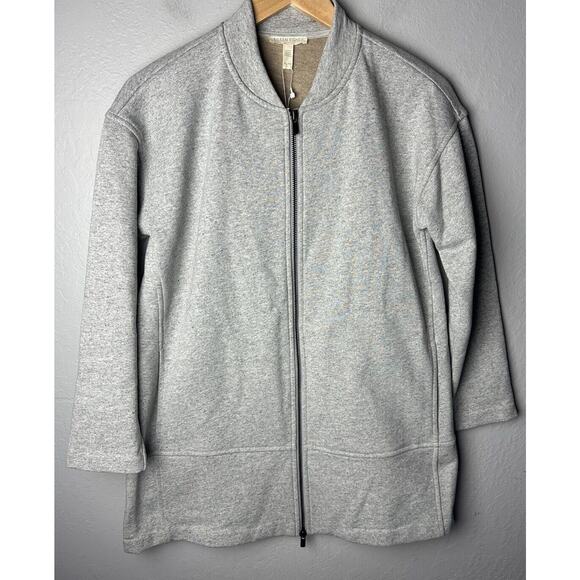 NWT Eileen Fisher Jacket Women’s Petite Small Flight Full Zip Stretch - Picture 1 of 4